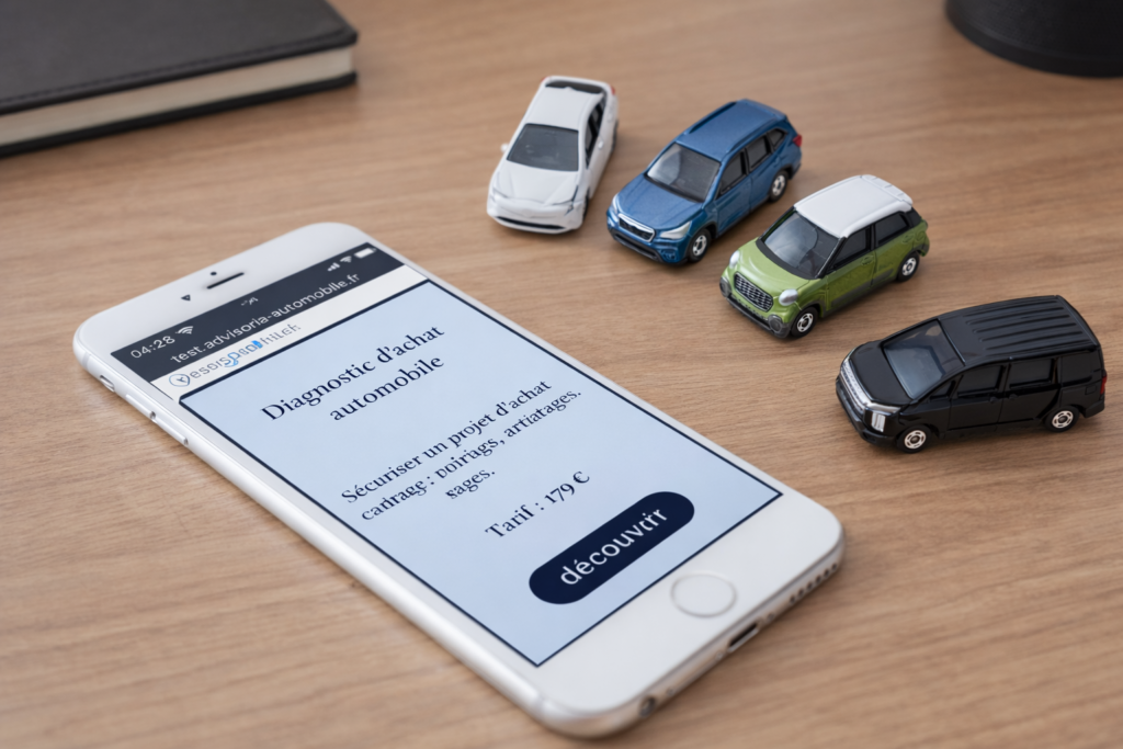 Diagnostic achat automobile image